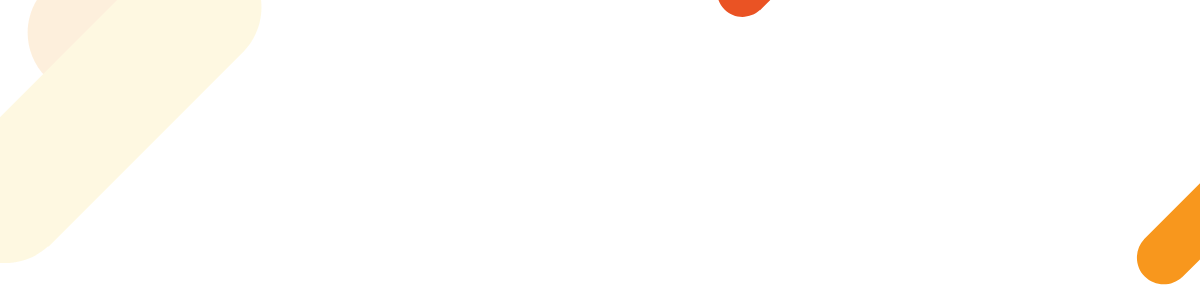 white background with orange blobs