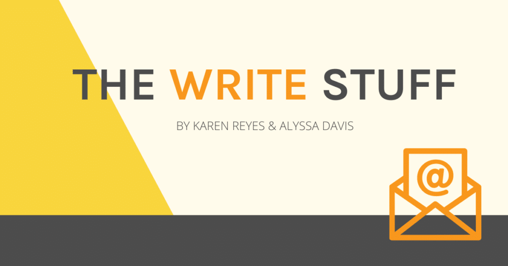 The Write Stuff